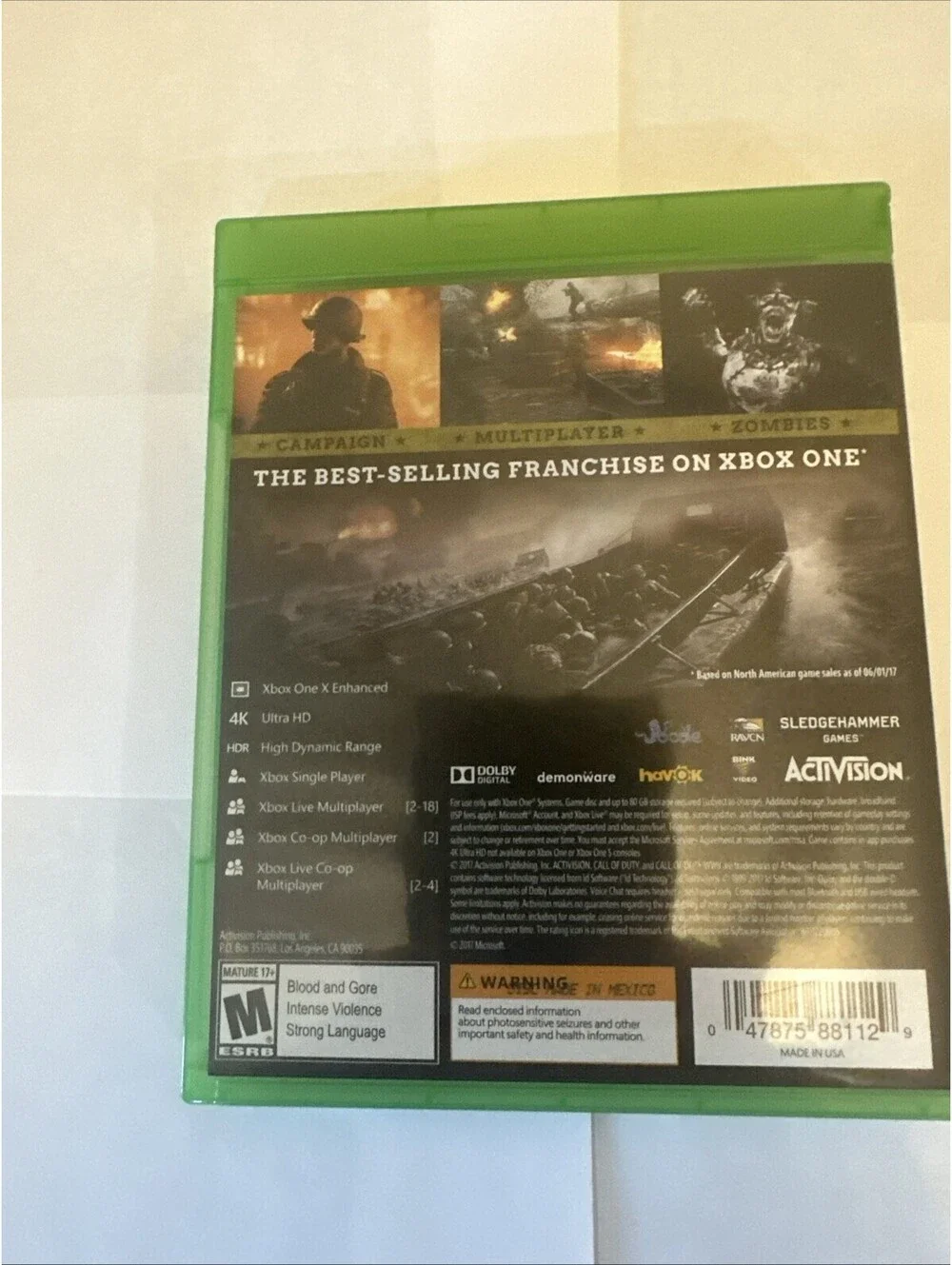 Call of Duty: WWII - Microsoft Xbox One